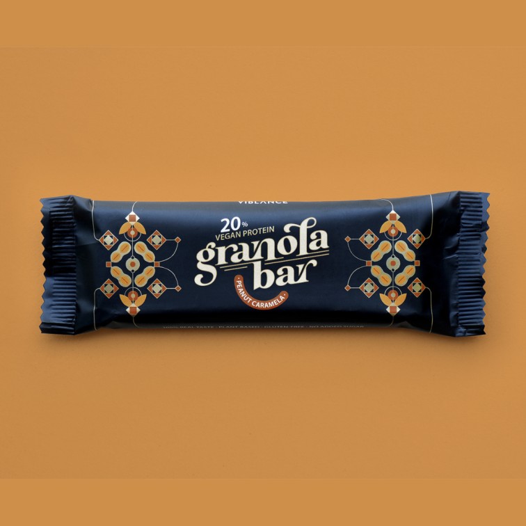 Peanut Caramela Protein granola szelet