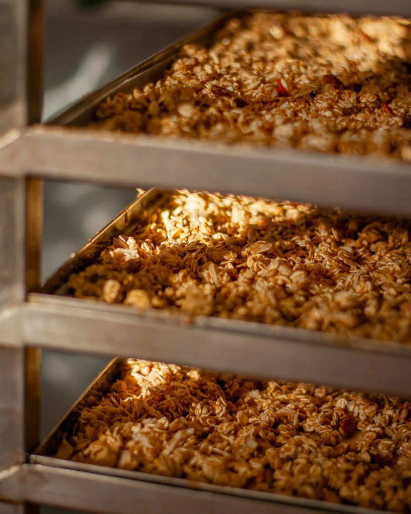 frissen sült granola