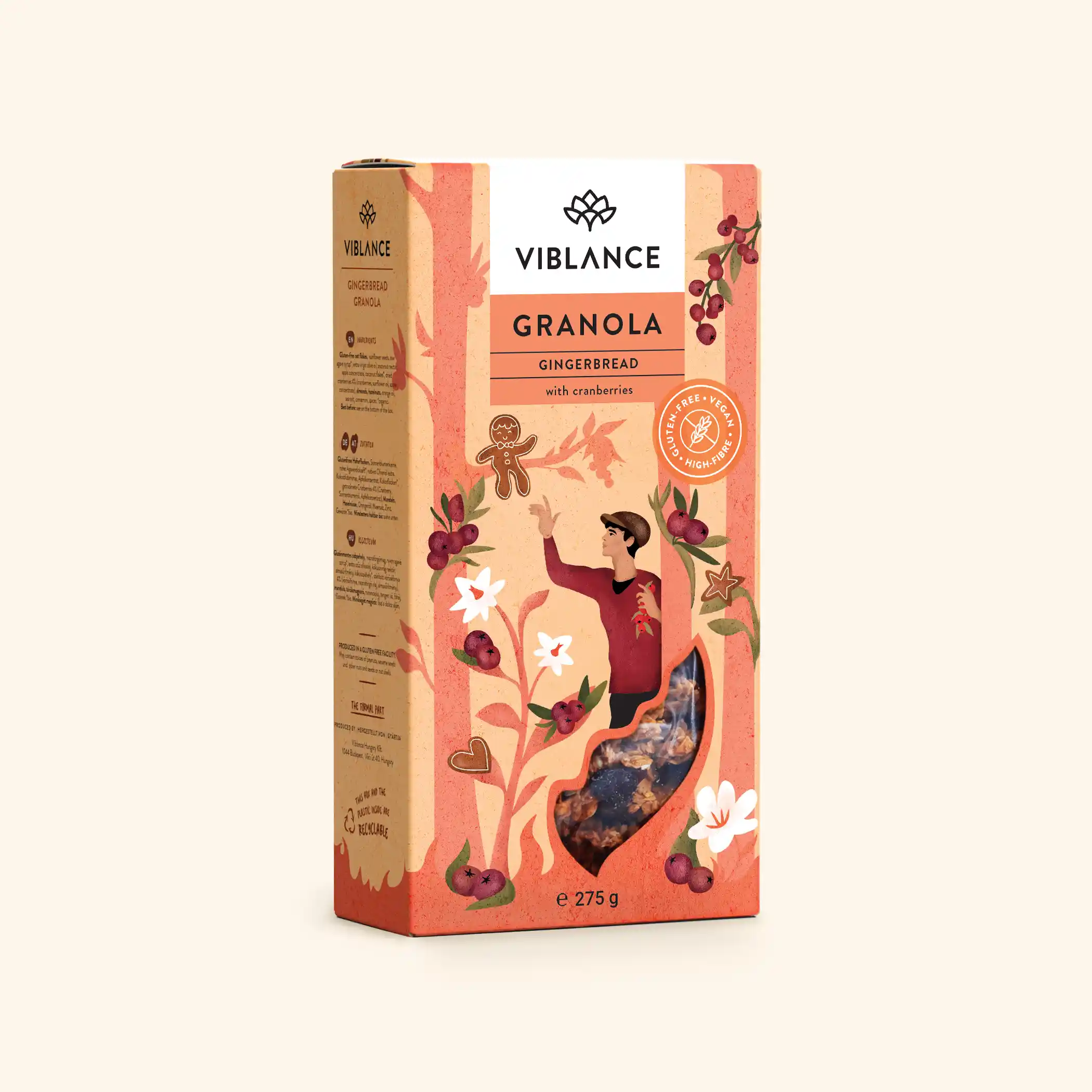 Mézeskalácsos Granola