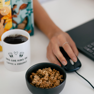 crunchy healthy snack for work