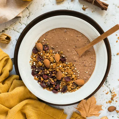 gingerbread winter breakfast