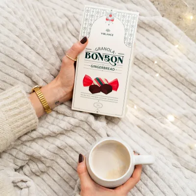 viblance gingerbread granola bonbon gift
